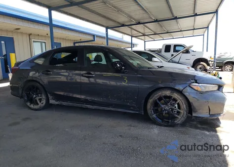 2025 Honda Civic Sport z USA, uszkodzony, nr VIN 2HGFE4F83SH325547